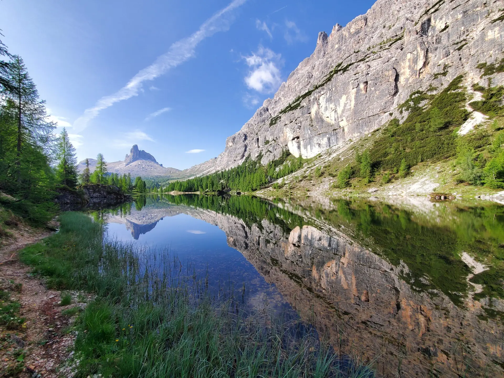 Lago Federa Croda da Lago - Servizio fuoristrada rifugi alpini - Off-road service Cortina